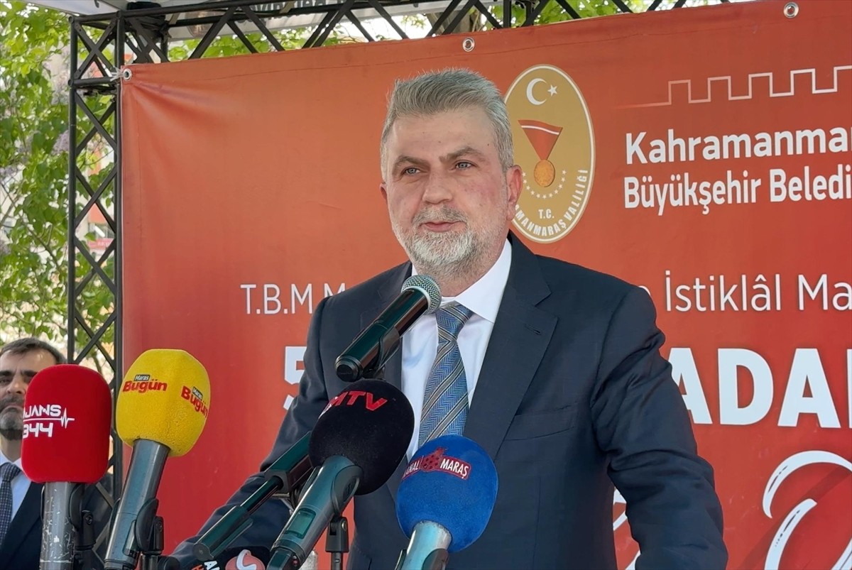 TBMM tarafından Kahramanmaraş'a "İstiklal Madalyası" verilişinin 100. yıl dönümü törenle kutlandı....