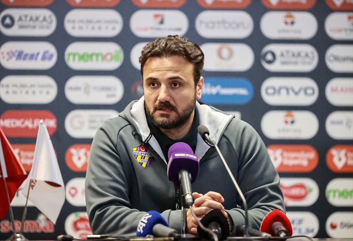 Trendyol Süper Lig'in 30. haftasında Atakaş Hatayspor ile ikas Eyüpspor, Mersin Stadyumu'nda...