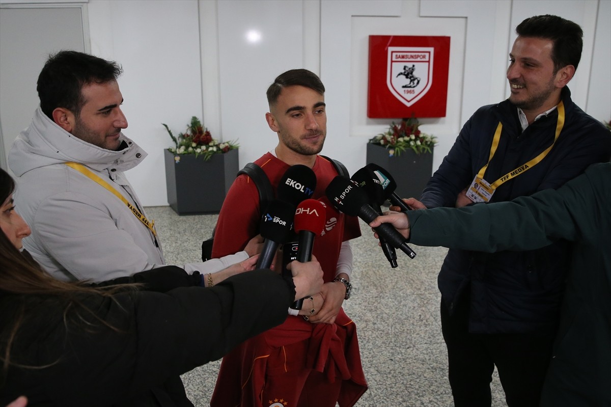 Trendyol Süper Lig'in 31. haftasında konuk olduğu Samsunspor'u 2-0 yenen Galatasaray'da forvet...