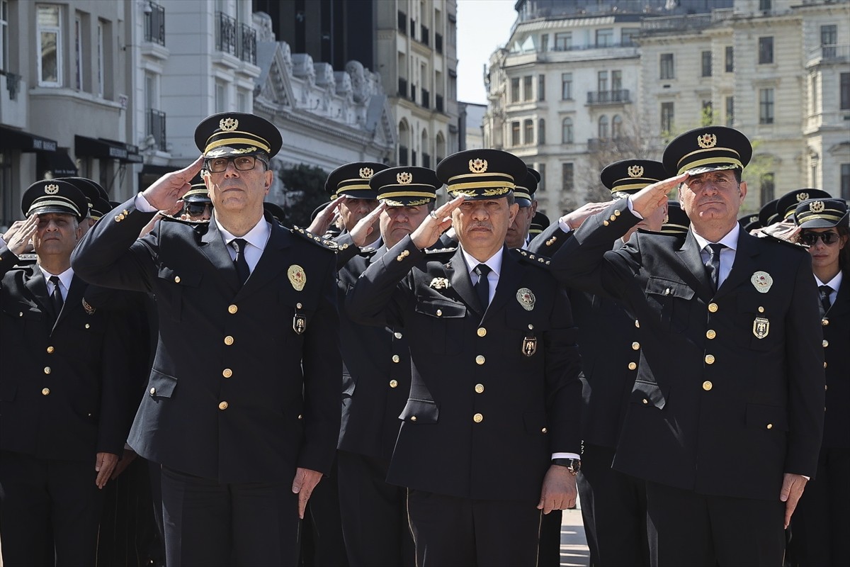 Türk Polis Teşkilatının 180. kuruluş yıl dönümü ve Polis Haftası dolayısıyla İstanbul Emniyet...