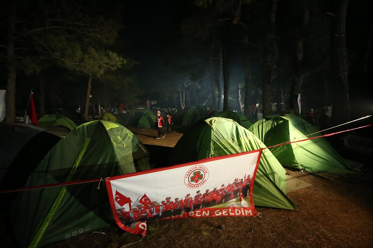 Türkiye İzcilik Federasyonu tarafından düzenlenen 57. Alay Şehitlerini Anma Milli Bilinç Kampı...