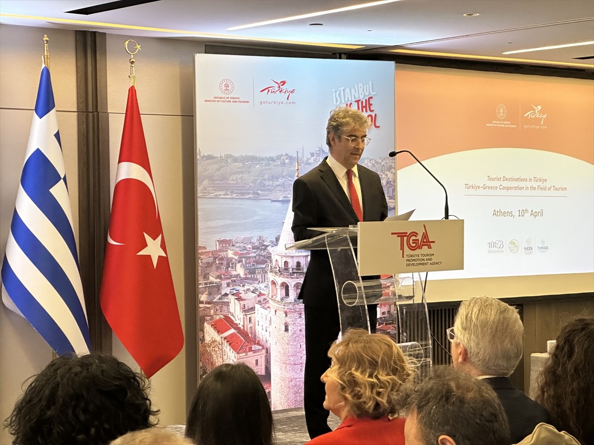 Türkiye Turizm Tanıtım ve Geliştirme Ajansı (TGA), Yunanistan'ın başkenti Atina'da sektör...