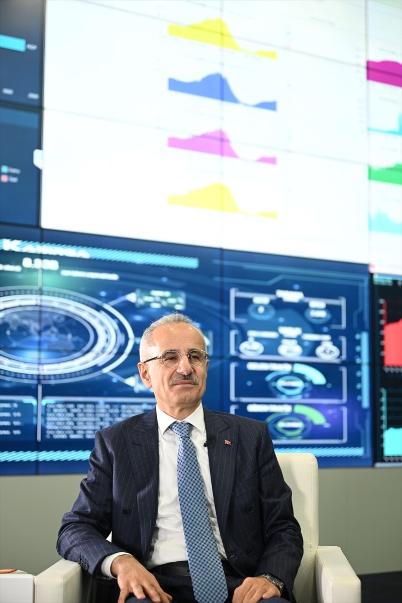 Ulaştırma ve Altyapı Bakanı Abdulkadir Uraloğlu, "We Are Social ve Meltwater" tarafından...