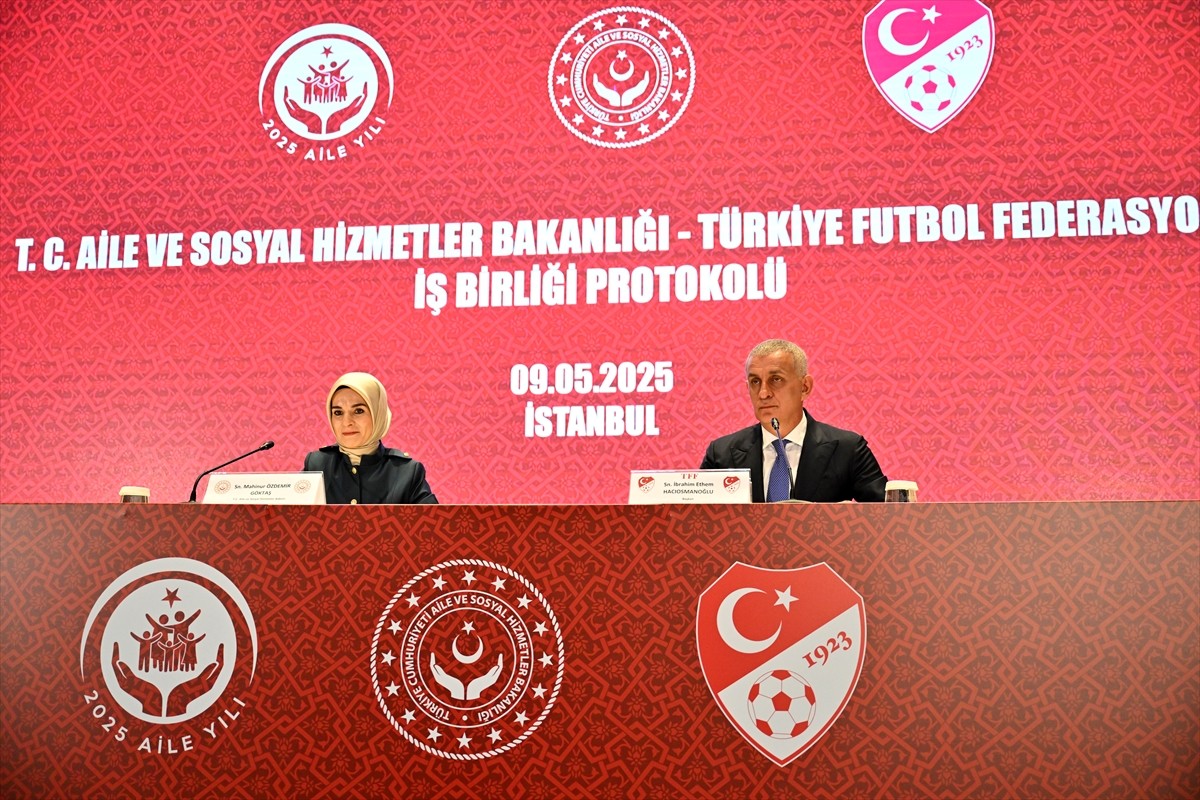 Aile ve Sosyal Hizmetler Bakanlığı ile Türkiye Futbol Federasyonu (TFF) arasında "2025 Aile Yılı"...
