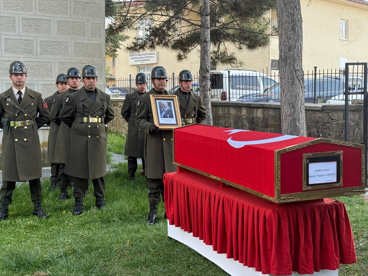 Ankara'da tedavi gördüğü hastanede yaşamını yitiren Kıbrıs gazisi Hasan Hüseyin İncesu, Akyurt...