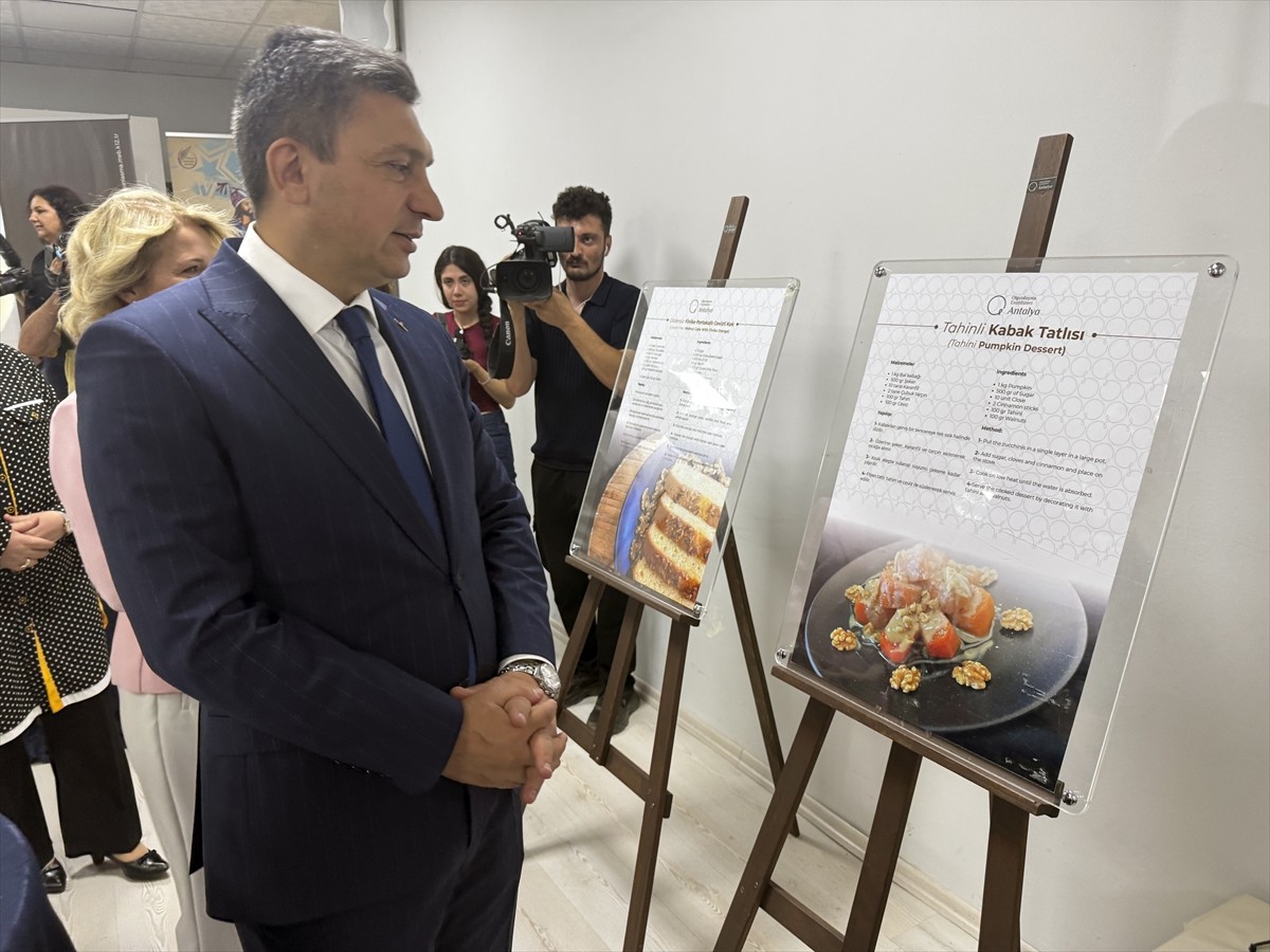 Antalya'nın coğrafi işaretli ürünleriyle hazırlanan glütensiz lezzetleri bir kitapta toplandı....