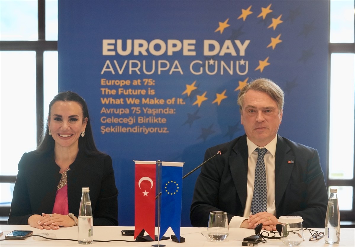 Avrupa Birliği (AB) Türkiye Delegasyonu Başkanlığınca 9 Mayıs Avrupa Günü dolayısıyla İstanbul'da...