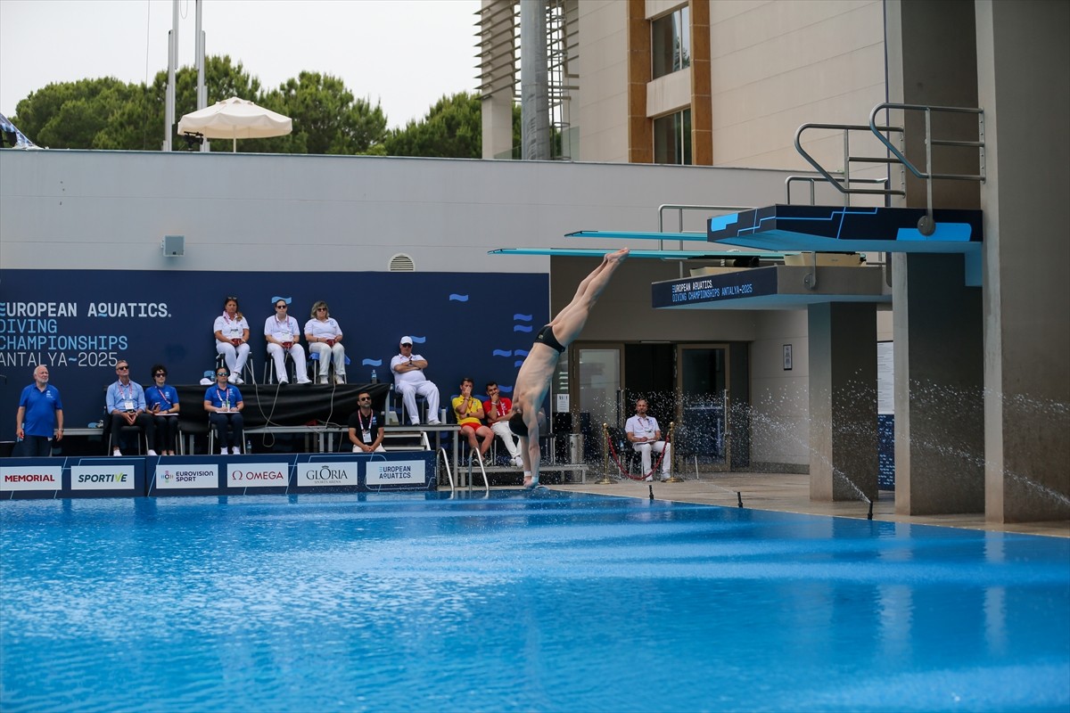 Avrupa Yüzme Birliği (European Aquatics) tarafından Antalya'da düzenlenen Avrupa Su Sporları...