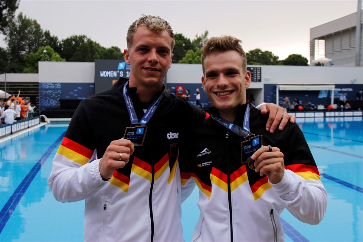 Avrupa Yüzme Birliği (European Aquatics) tarafından Antalya'da düzenlenen Avrupa Su Sporları...