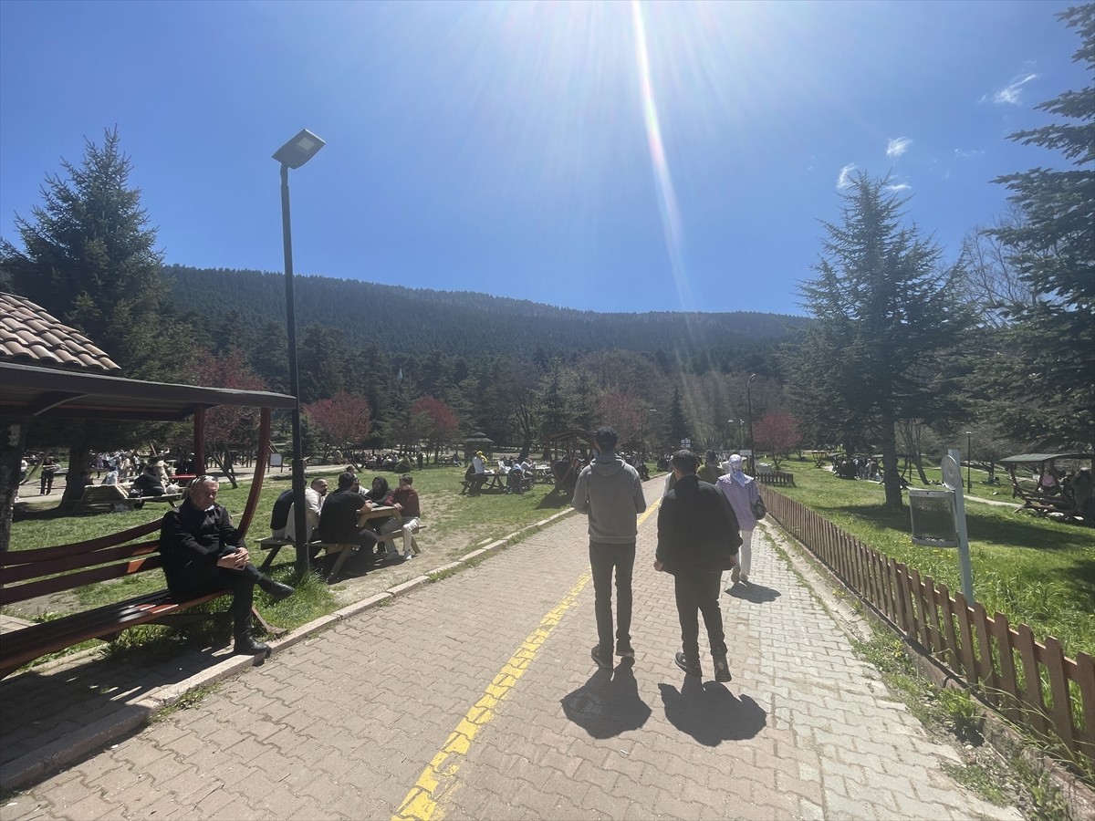 Bolu'nun doğal güzellikleriyle öne çıkan Gölcük Tabiat Parkı, hafta sonunda yerli ve yabancı...