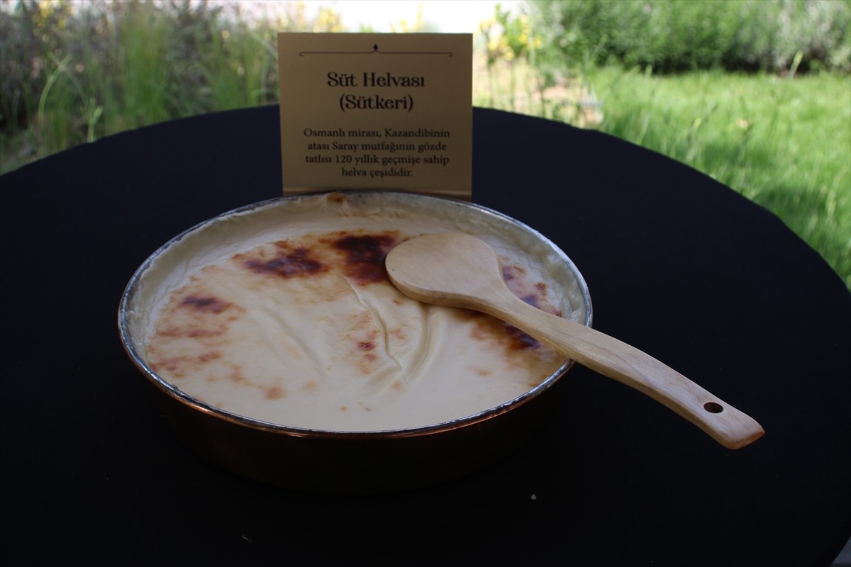 Bursa'nın İnegöl ilçesinde, "Türk Mutfağı Haftası" kapsamında, 20 çeşit helvanın tanıtımı ve...