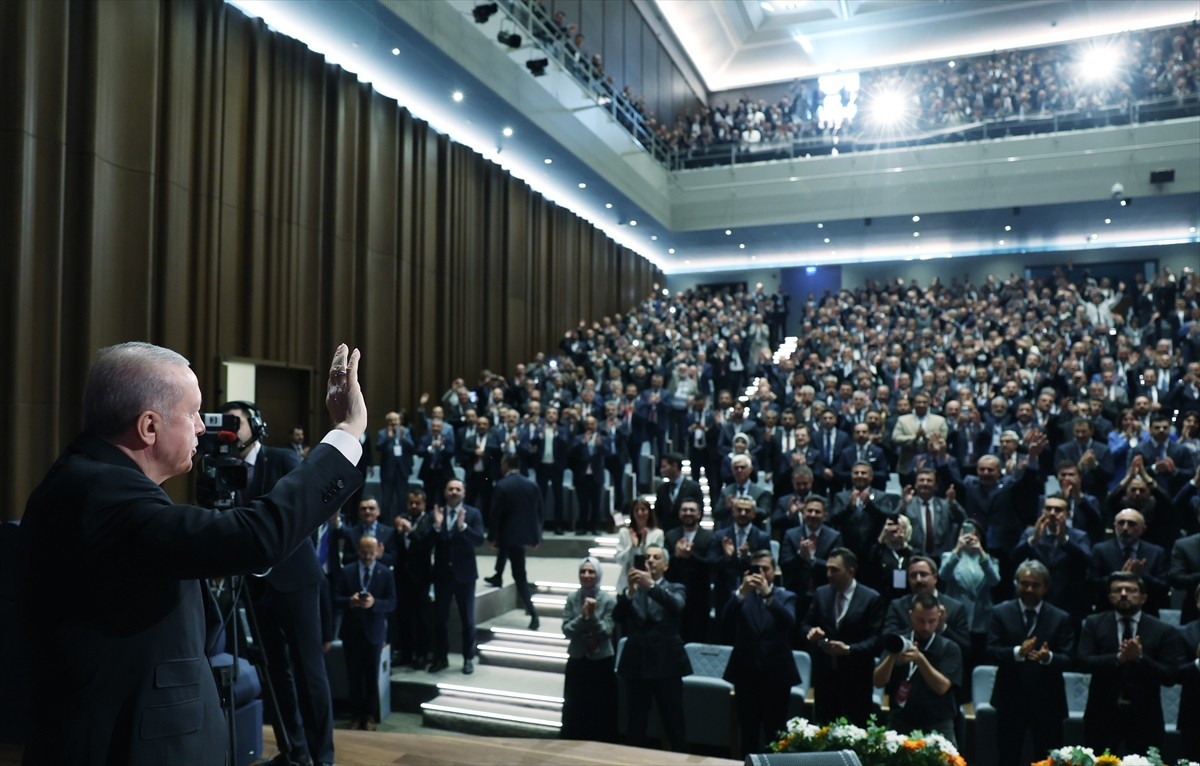 Cumhurbaşkanı Recep Tayyip Erdoğan, AK Parti Kongre Merkezi'nde Teşkilat Akademisi Liderlik Okulu...