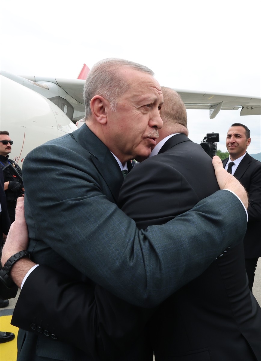 Cumhurbaşkanı Recep Tayyip Erdoğan, Azerbaycan Bağımsızlık Günü münasebetiyle bulunduğu...