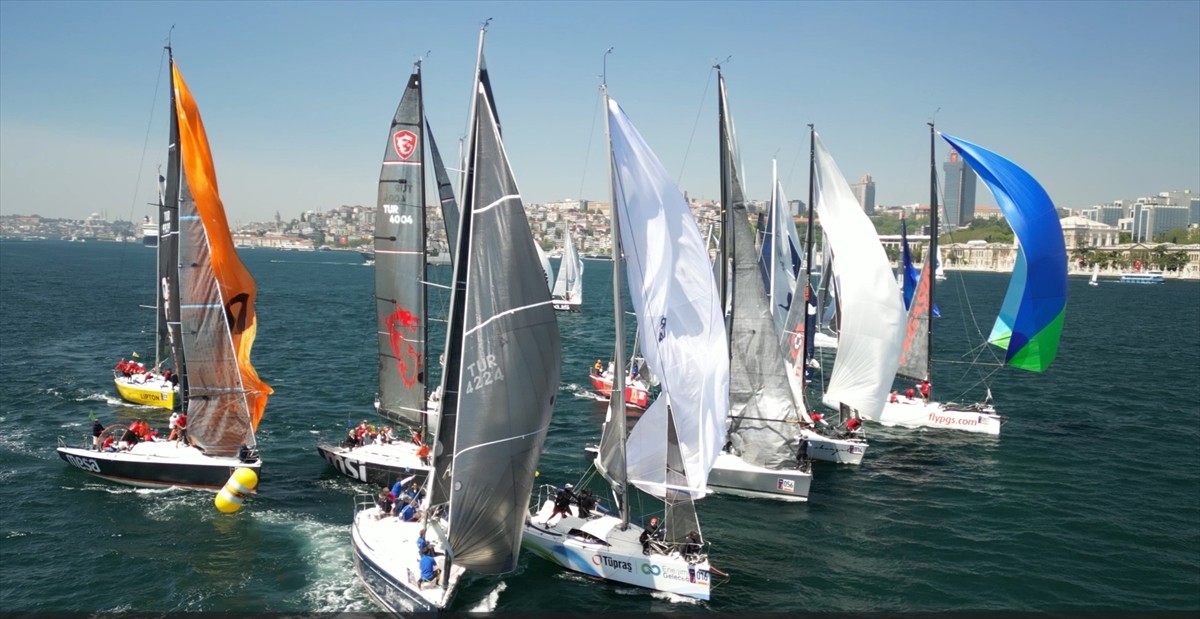 Cumhurbaşkanlığı 6. Uluslararası Yat Yarışları Kurtuluş Kupası'nın ikinci ayağı olan İstanbul...