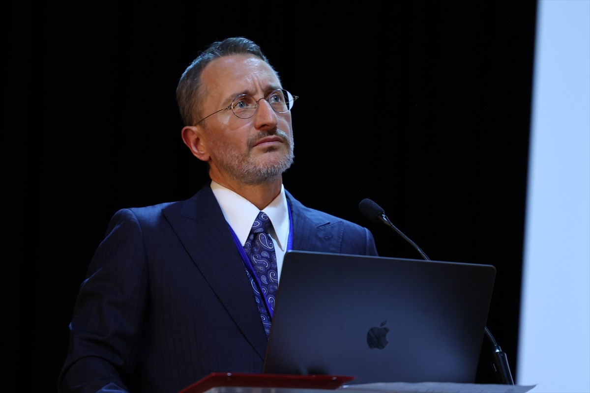 Cumhurbaşkanlığı İletişim Başkanı Fahrettin Altun, Marmara Anadolu İmam Hatip Lisesi...