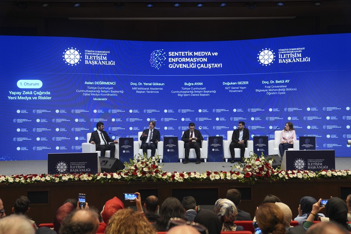 Cumhurbaşkanlığı İletişim Başkanlığı'nda "Sentetik Medya ve Enformasyon Güvenliği Çalıştayı"...
