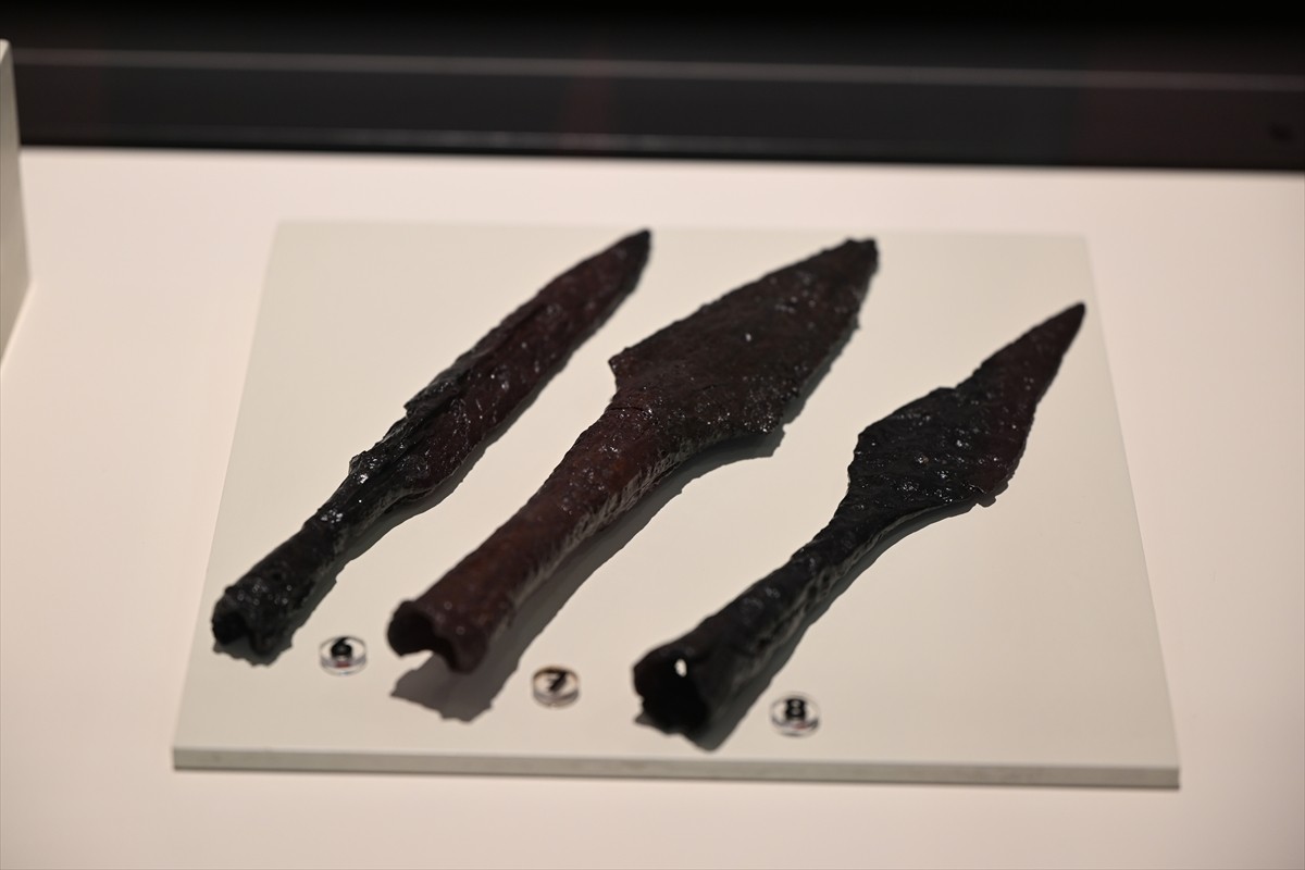 Cumhuriyet'in 102'nci yılı kapsamında düzenlenen "Zeugma IV. İskit Lejyonu" sergisi, Gaziantep...