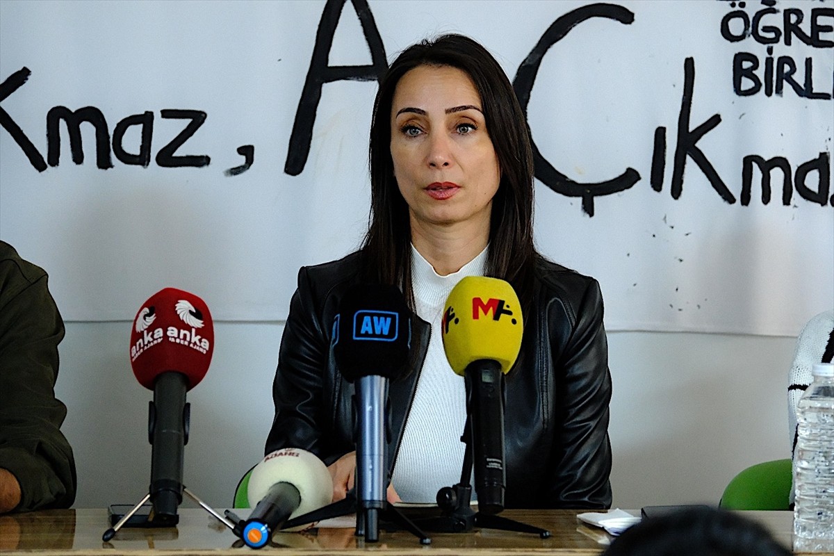 DEM Parti Eş Genel Başkanı Tülay Hatimoğulları, Van'da "Barış ve Demokratik Toplum" paneline...