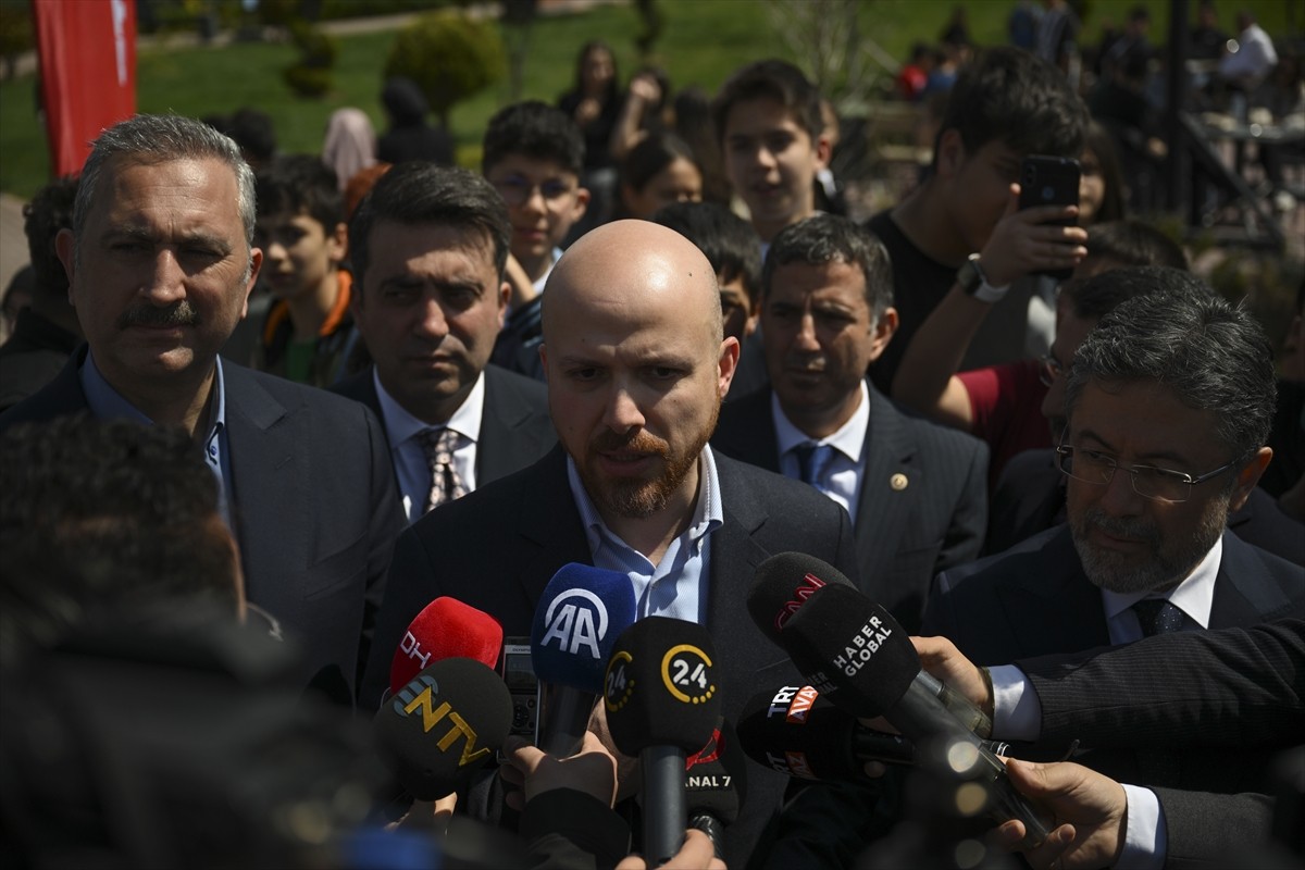 Dünya Etnospor Birliği Başkanı Bilal Erdoğan, Türkiye Geleneksel Spor Dalları Federasyonunun...