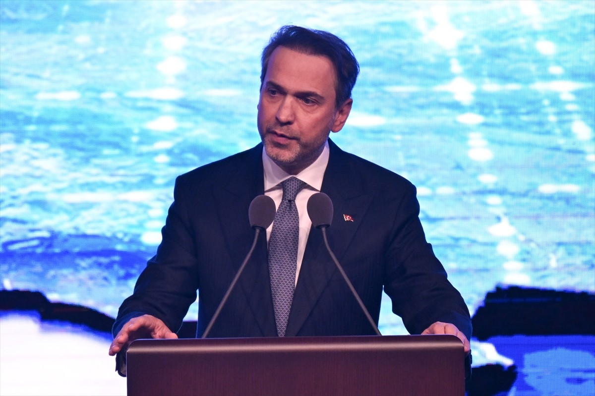 Enerji ve Tabii Kaynaklar Bakanı Alparslan Bayraktar, Beştepe Kongre ve Kültür Merkezi'nde...