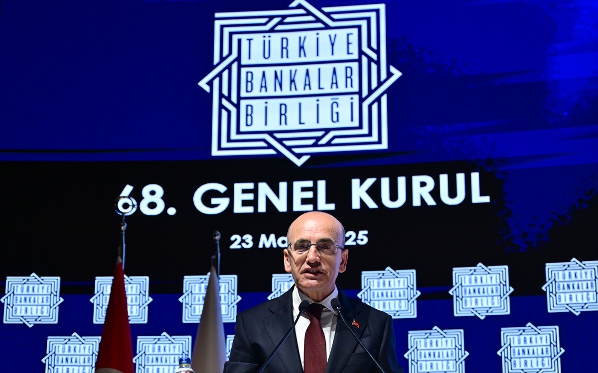 Hazine ve Maliye Bakanı Mehmet Şimşek, Türkiye Bankalar Birliği’nin (TBB) 68. Genel Kurul...