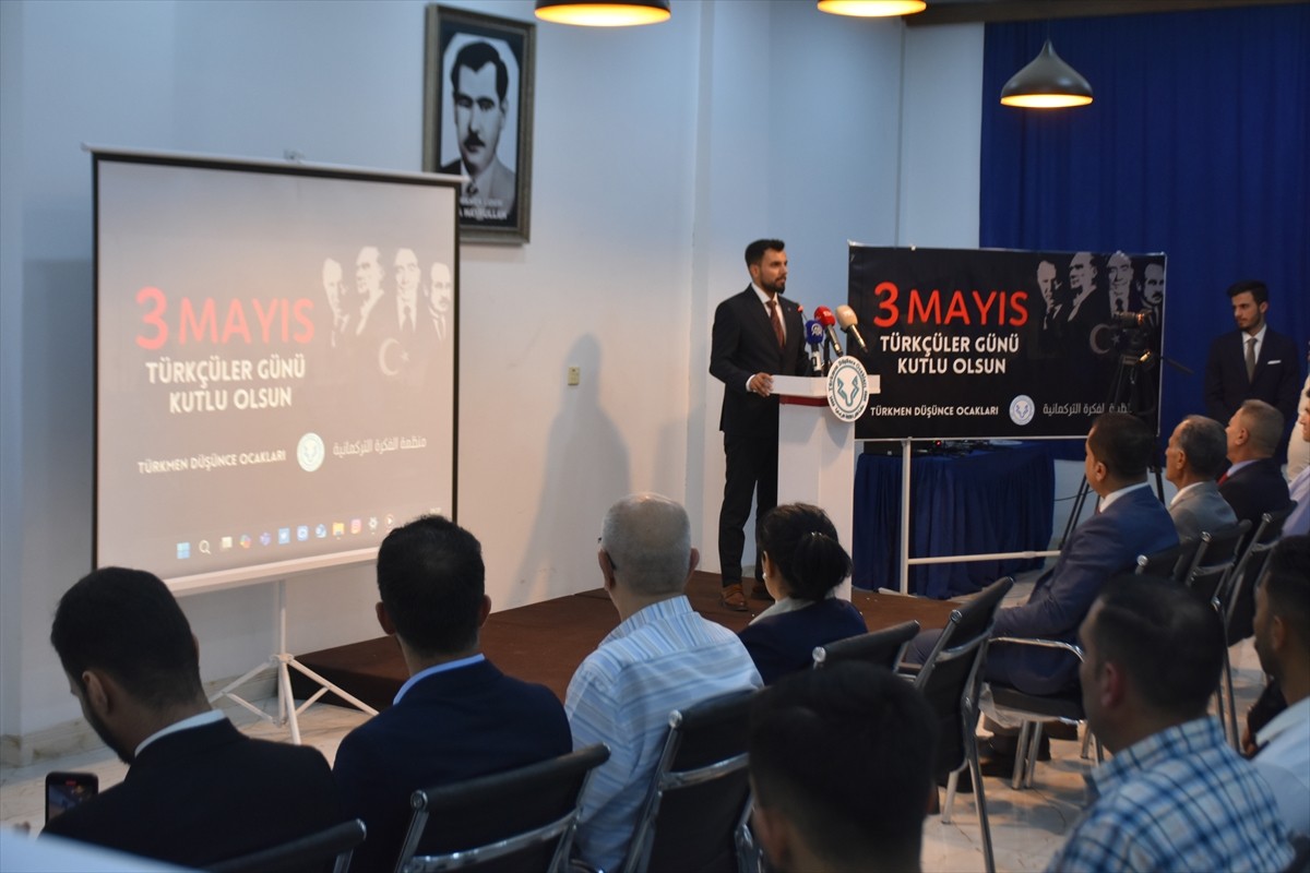 Irak'ın Kerkük kentinde 3 Mayıs Türkçülük Günü dolayısıyla etkinlik düzenlendi. Türkmen Düşünce...