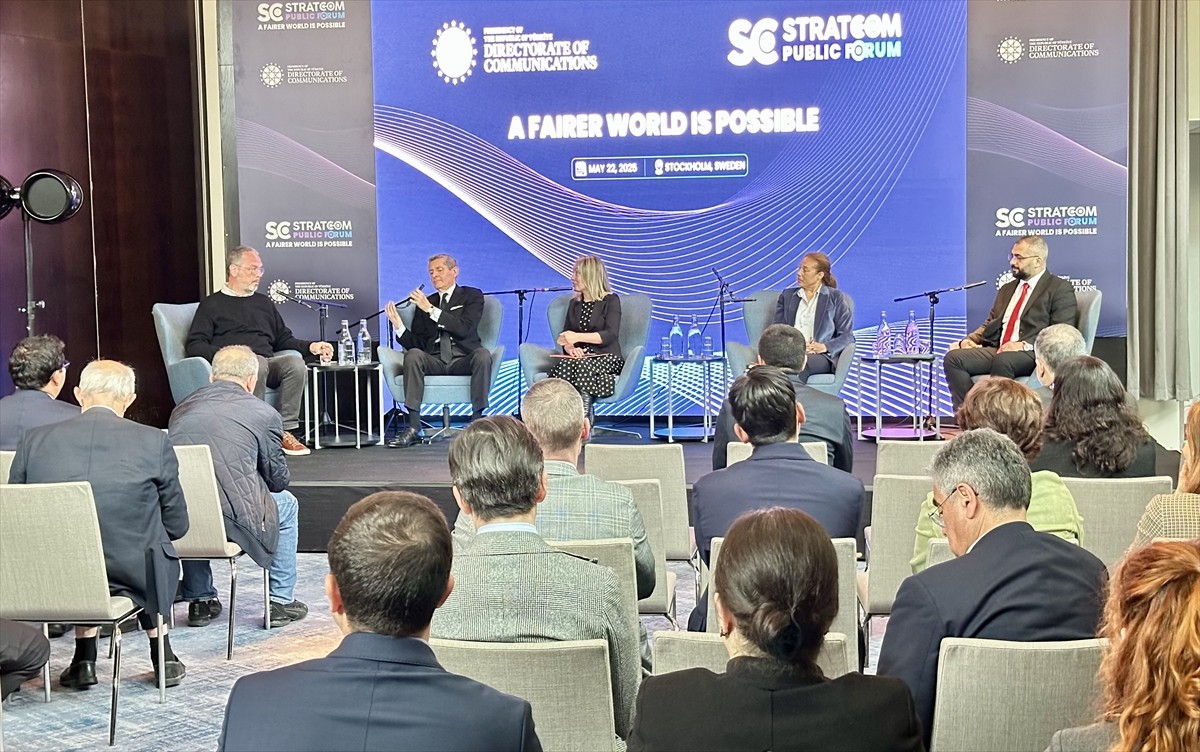 İsveç'in başkenti Stockholm'de Türkiye Cumhuriyeti Cumhurbaşkanlığı İletişim Başkanlığınca...