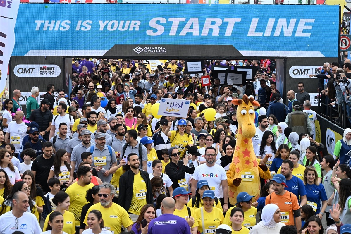 Lübnan’ın başkenti Beyrut’ta "Lübnan'ın bekası için koşalım" temasıyla 3 etaplı uluslararası...