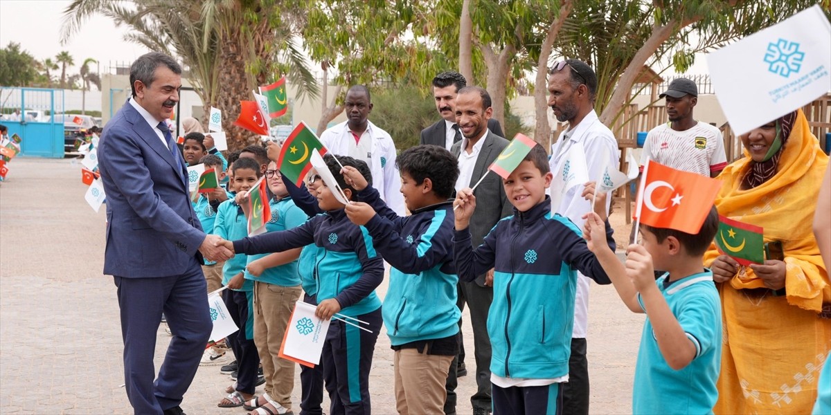 Milli Eğitim Bakanı Yusuf Tekin, Moritanya'daki Uluslararası Türkiye Maarif Okulları Kampüsünü...