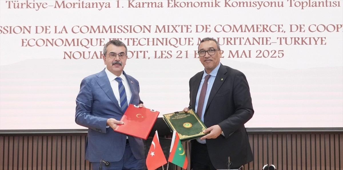 Milli Eğitim Bakanı Yusuf Tekin, Moritanya temasları kapsamında Türkiye-Moritanya 1. Karma...