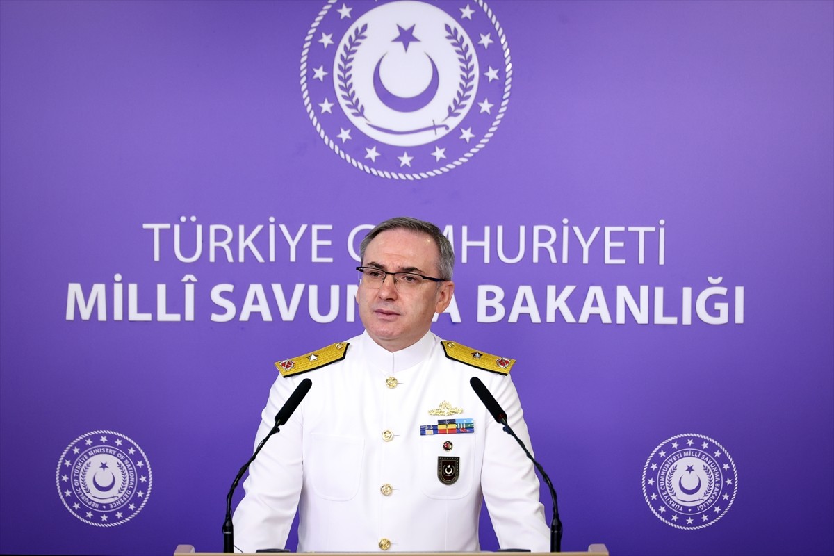 Milli Savunma Bakanlığı Basın ve Halkla İlişkiler Müşaviri ve Bakanlık Sözcüsü Tuğamiral Zeki...