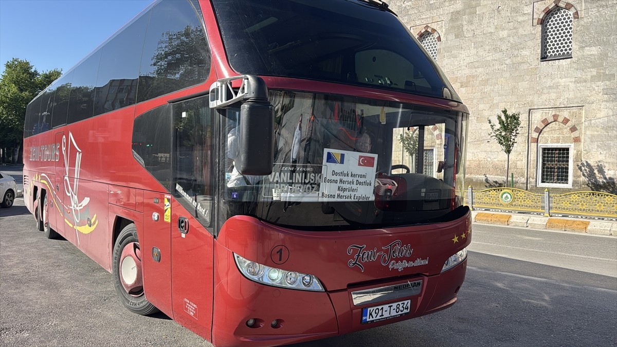"Bosna Hersek Dostluk Kervanı", Türkiye'deki son durağı Edirne'ye ulaştı. Ülkelerinden 24 Nisan'da...