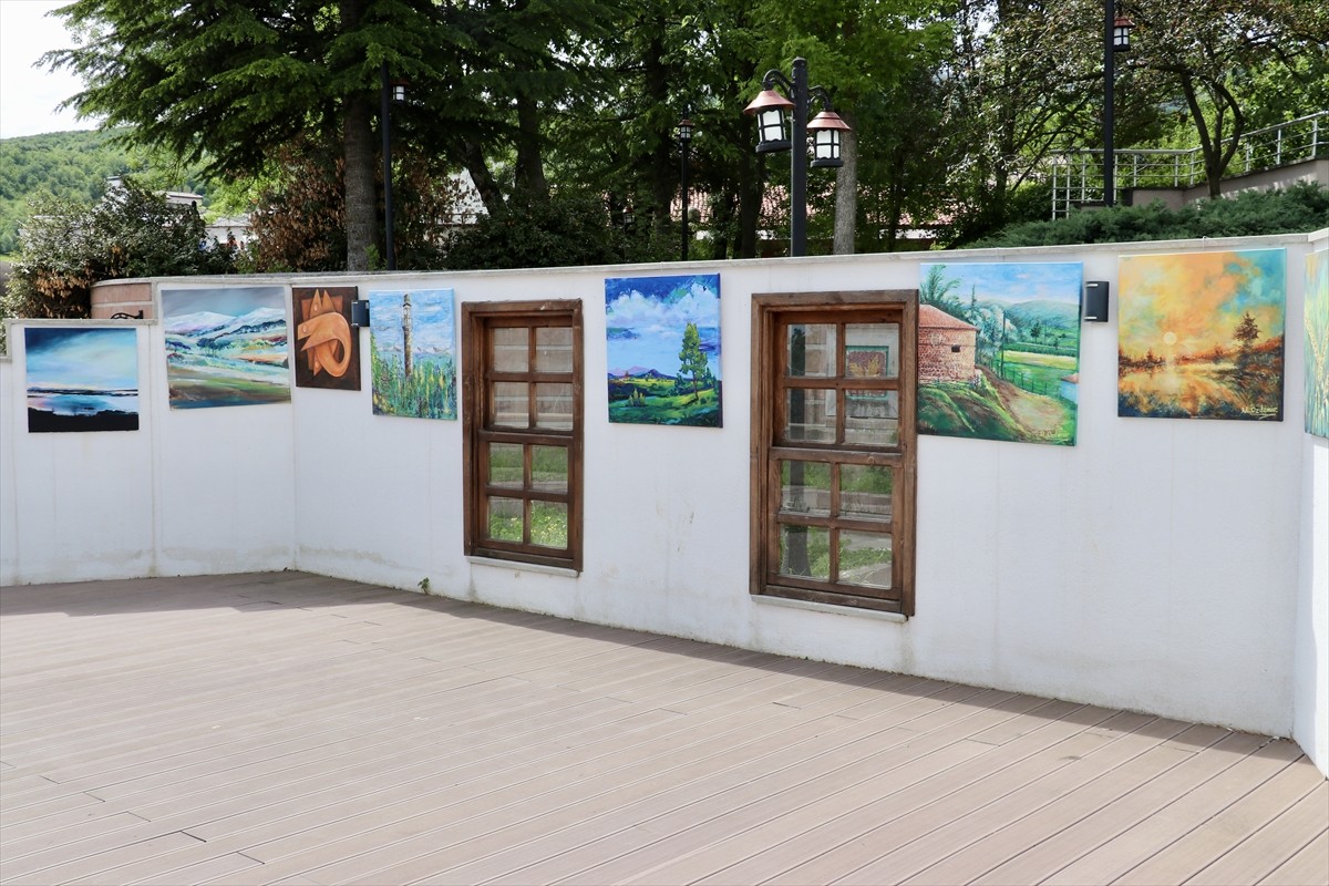 Samsun'un Ladik ilçesinde "Bizim Heybe'miz Uluslararası Sanat Çalıştayı ve Resim Sergisi" açıldı....