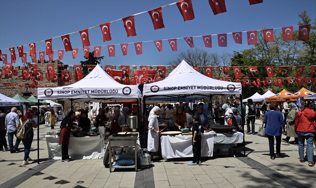 Sinop'ta Türk Mutfağı Haftası kapsamında Yöresel Lezzetler ve Coğrafi İşaretli Ürünler Tanıtım ve...