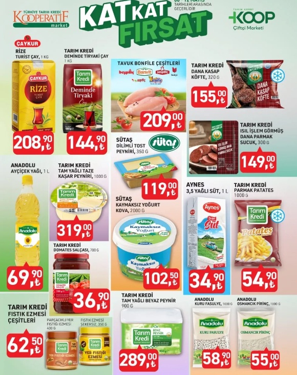 Tarım Kredi'den Dev İndirimler! 8 Mayıs'ta Mutfaklara 65 TL'ye Girecek Fırsatlar