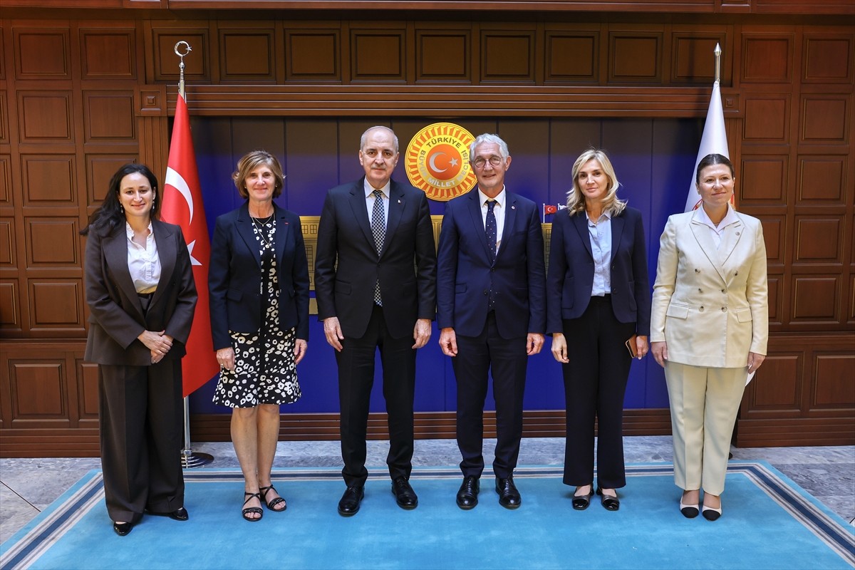 TBMM Başkanı Numan Kurtulmuş, Fransa Cumhuriyeti Senatosu Fransa-Türkiye Parlamentolar Arası...