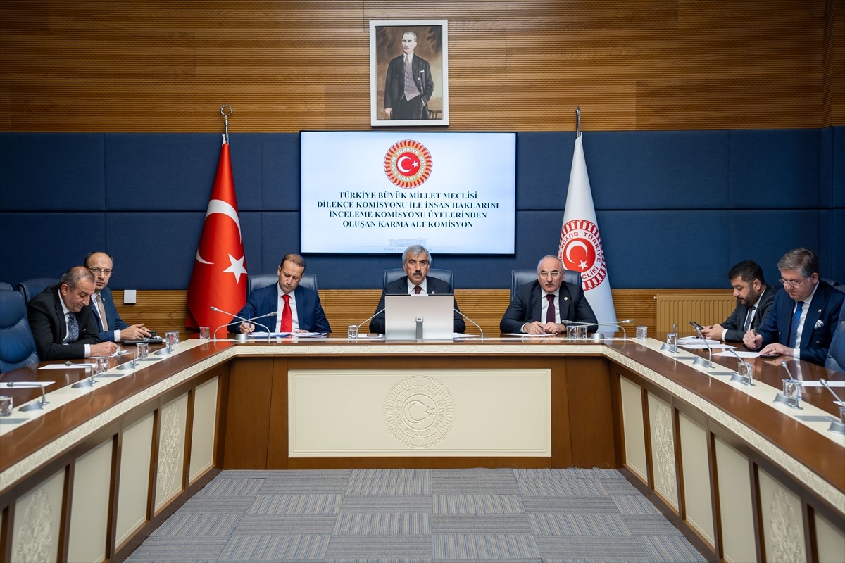 TBMM Dilekçe Komisyonu İle TBMM İnsan Haklarını İnceleme Komisyonu Üyelerinden Oluşan Karma...