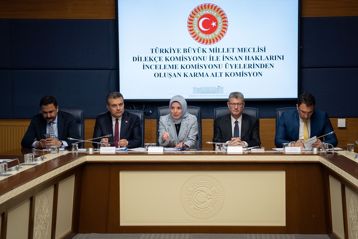 TBMM Dilekçe Komisyonu İle TBMM İnsan Haklarını İnceleme Komisyonu Üyelerinden Oluşan Karma...