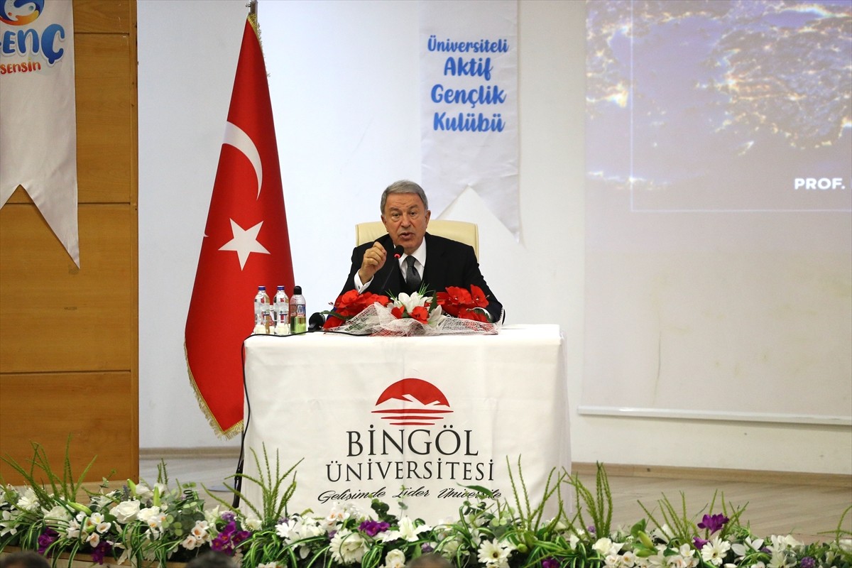 TBMM Milli Savunma Komisyonu Başkanı ve AK Parti Kayseri Milletvekili Hulusi Akar, Bingöl...
