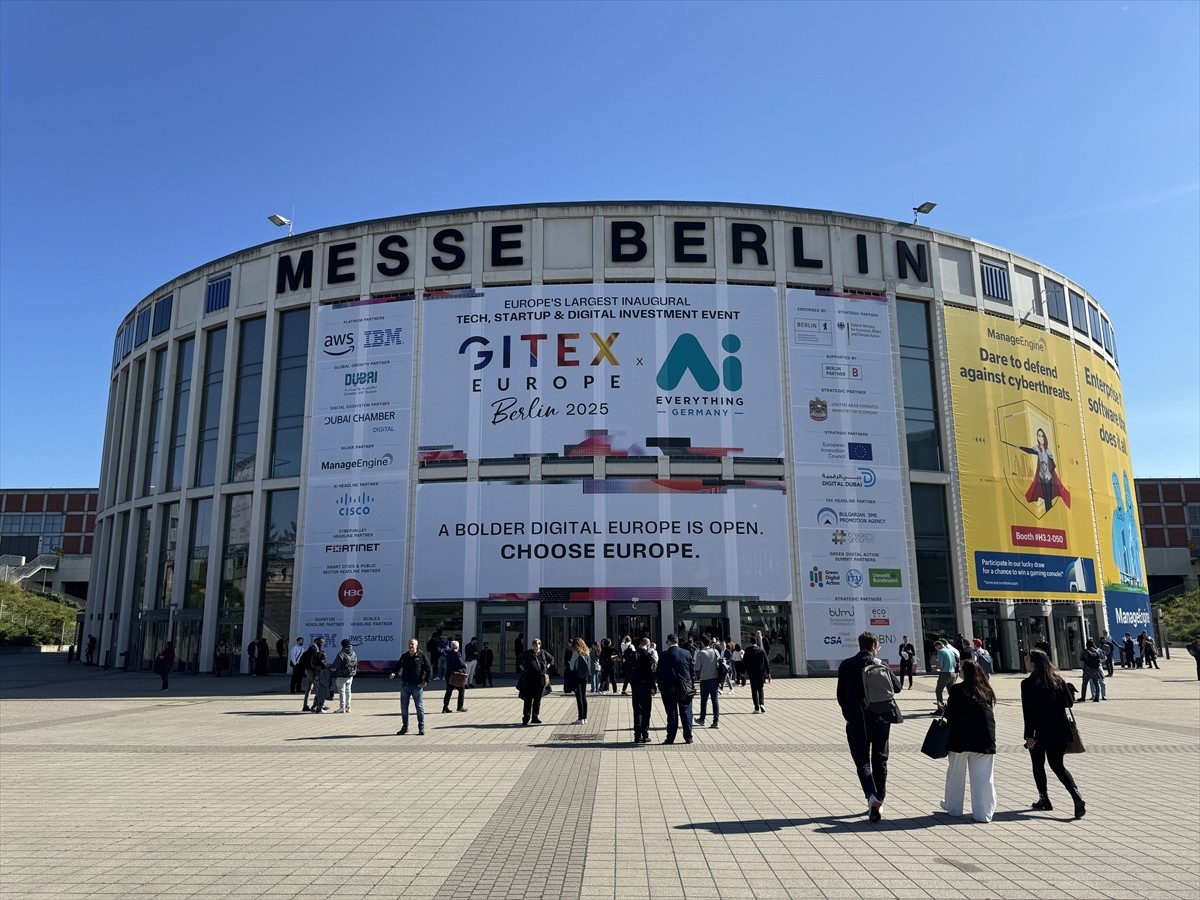 Teknoloji devlerinden girişimlere binlerce şirketin katılım sağladığı teknoloji fuarı GITEX Europe...