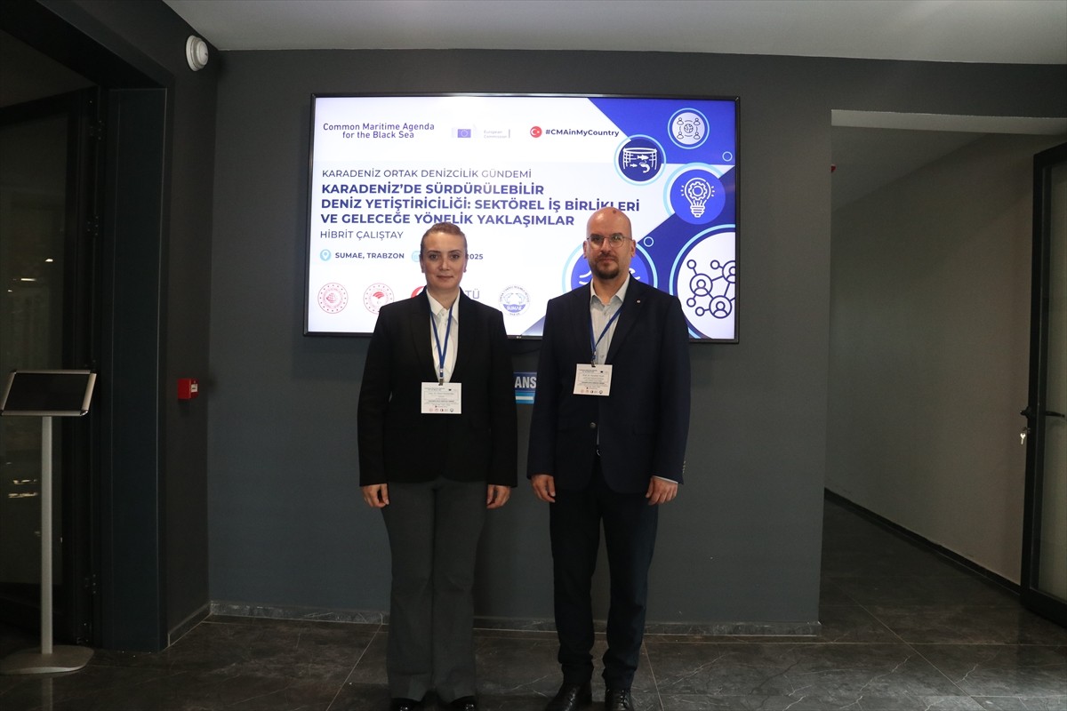 Trabzon'da "Karadeniz'de Sürdürülebilir Deniz Yetiştiriciliği: Sektörel İşbirlikleri ve Geleceğe...