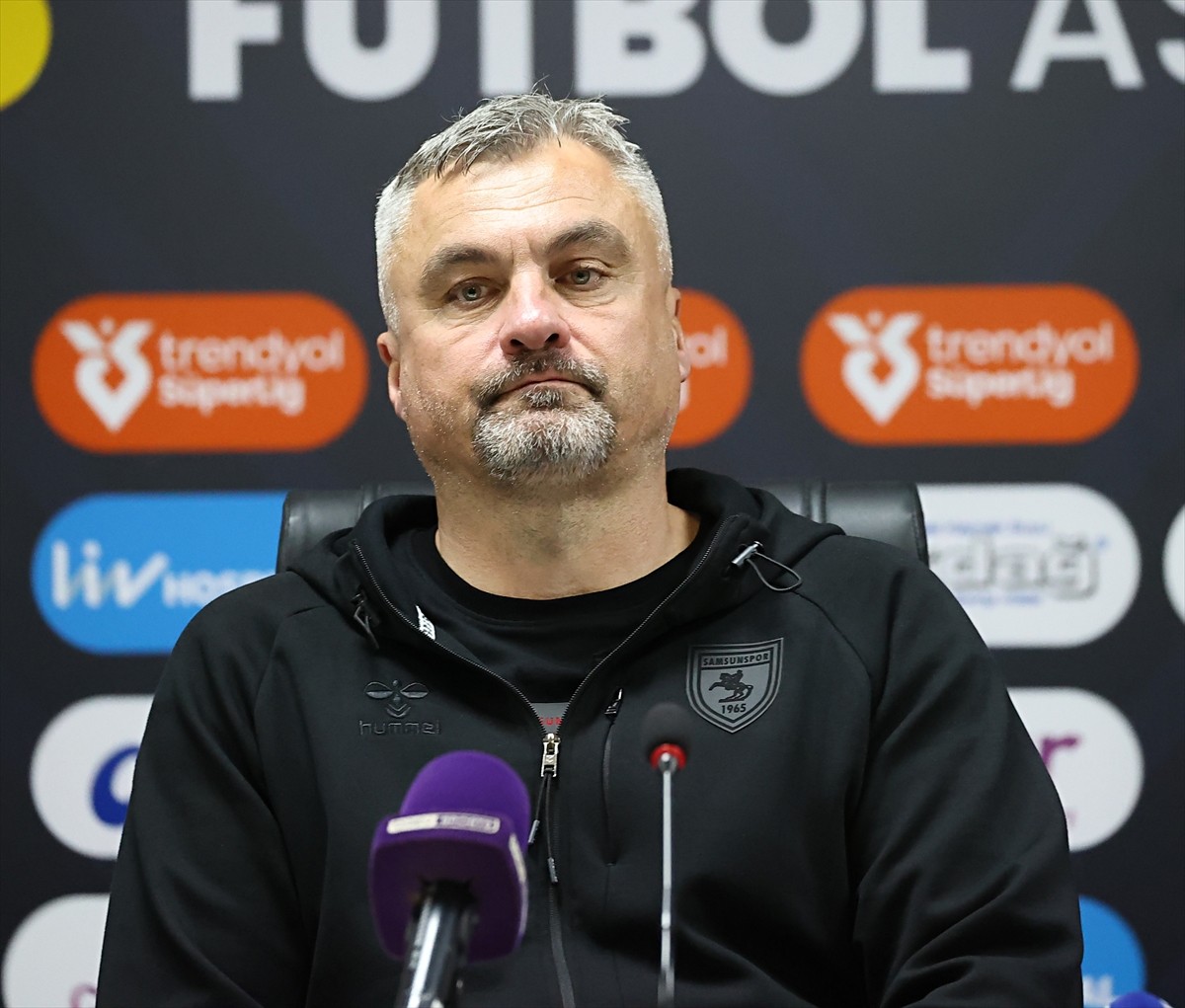 Trendyol Süper Lig'in 35. haftasında sahasında ikas Eyüpspor'u 3-0 yenen Reeder Samsunspor'un...