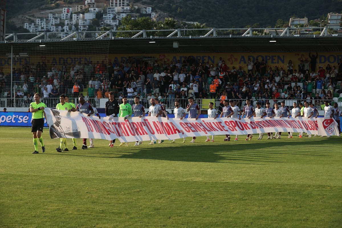 Trendyol Süper Lig’in 36. haftasında Sipay Bodrum FK ile Trabzonspor, Grey Beton Bodrum...