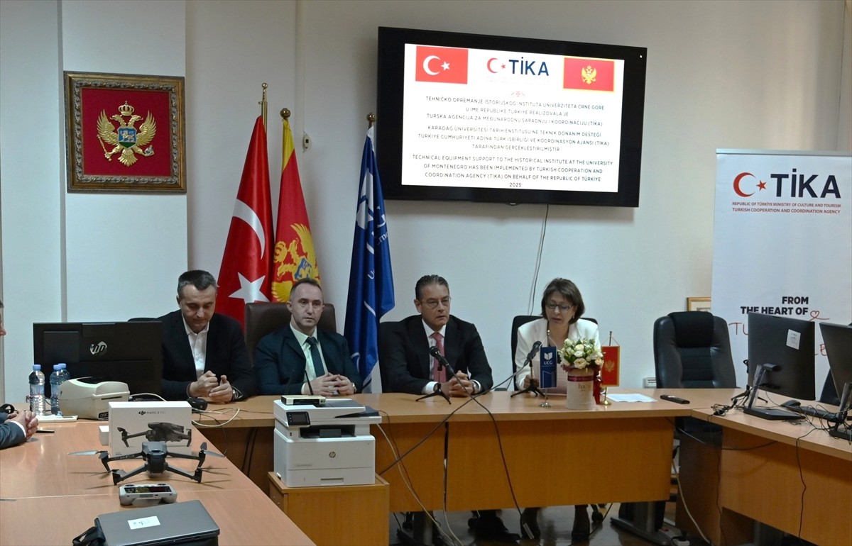 Türk İşbirliği ve Koordinasyon Ajansı Başkanlığı (TİKA), Karadağ Üniversitesi bünyesinde faaliyet...