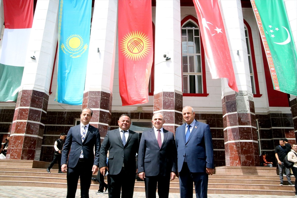 Türkiye'nin Bişkek Büyükelçisi Mekin Mustafa Kemal Ökem, Türkiye ile Kırgızistan arasındaki...