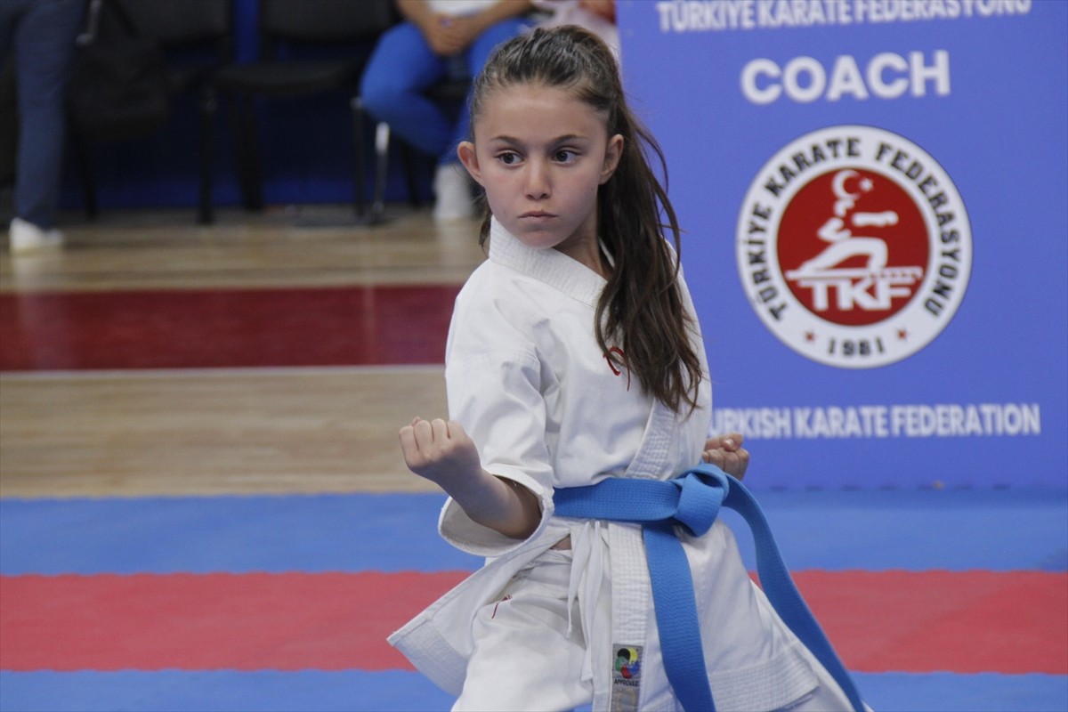 Türkiye Karate Federasyonu ve Aksu Karate Spor Kulübü iş birliğinde düzenlenen Aspendos Cup İller...