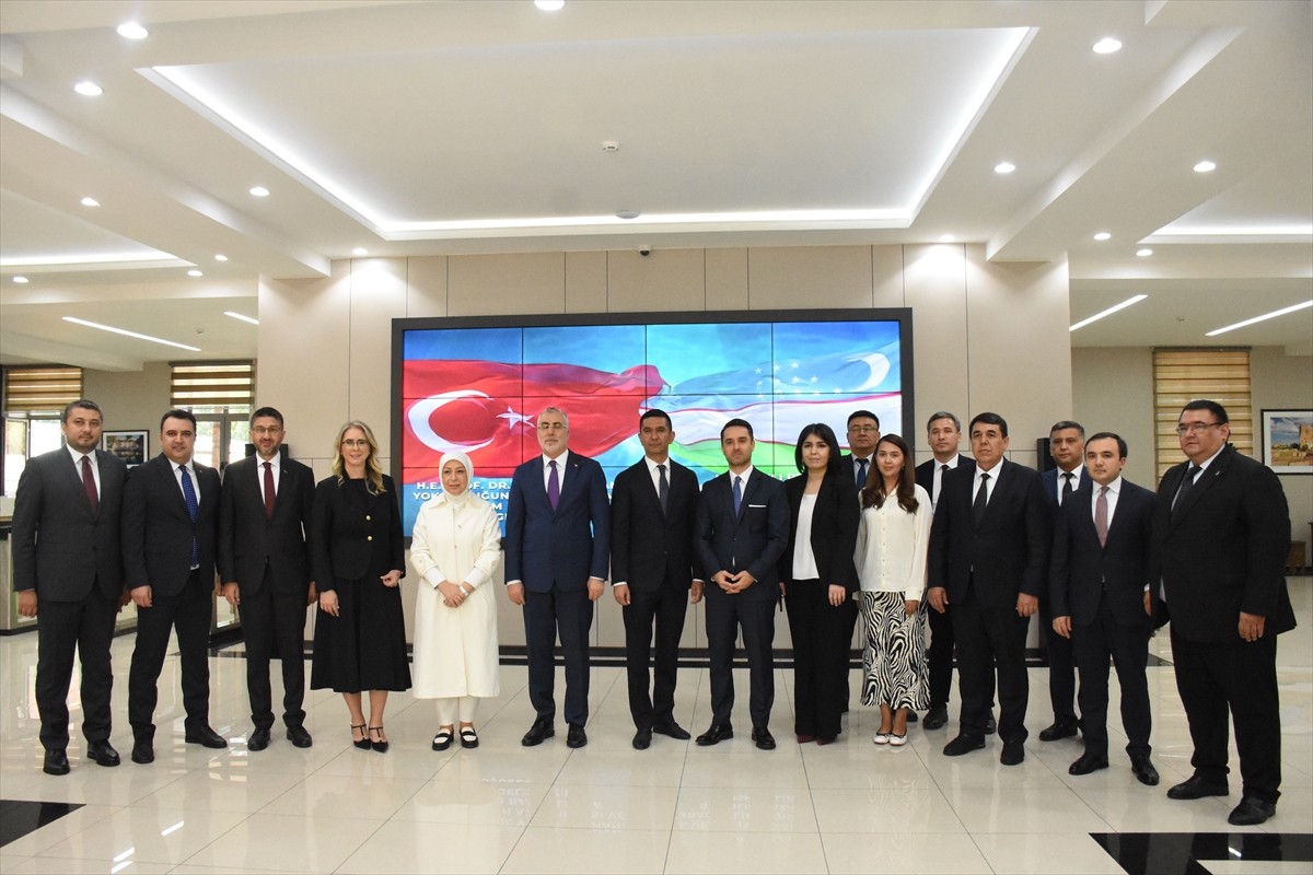 Türkiye-Özbekistan Ortak Çalışma Komisyonu Birinci Toplantısı, Çalışma ve Sosyal Güvenlik Bakanı...