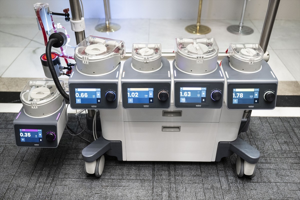 TÜSEB ile ASELSAN işbirliğiyle geliştirilen, açık kalp ameliyatlarında kullanılmak üzere...