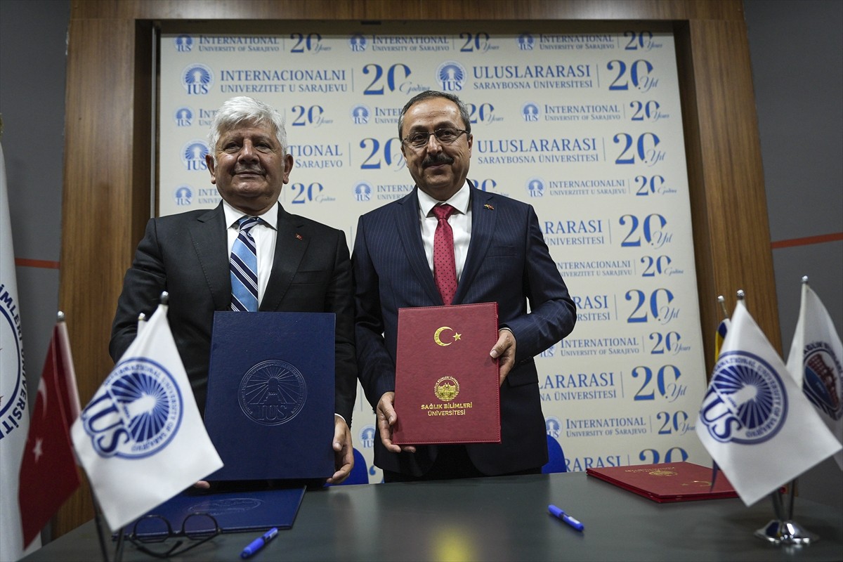Uluslararası Saraybosna Üniversitesi (IUS) ile Sağlık Bilimleri Üniversitesi (SBÜ) işbirliğiyle...
