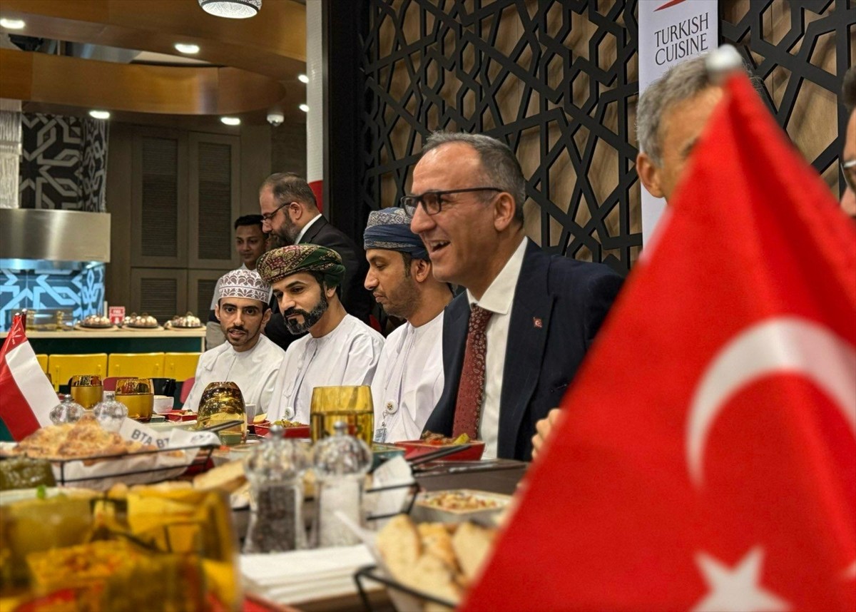 Umman'da Türkiye'nin Muskat Büyükelçiliğince "Türk Mutfağı Haftası" kapsamında Türk lezzetlerini...